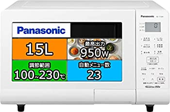 【中古】パナソニック エレック オーヴン領域 15L 曲がること速見表 遠赤暖房器 掛け目感知器 サイクル無償性 白いこと NE-T15A4-W キッチン用品・食器・調理器具-その他