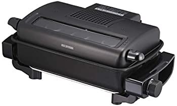 【中古】アイリスオーヤマ マルチロースター 魚焼き器 平面プレート付 2020年モデル EMT-1103-B ブラック