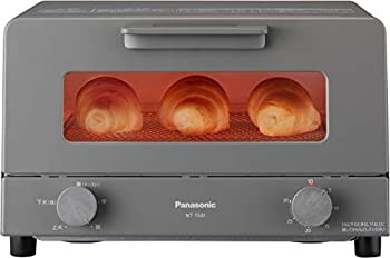 【中古】（非常に良い）パナソニック オーブントースター 4枚焼き対応 30分タイマー搭載 グレー NT-T501-H｜GoodLifeStore