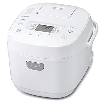 【中古】アイリスオーヤマ 炊飯器 5.5合 パソコン式 40ブランド名炊き分け役立つこと 極厚火釜 玄米 2020年真似形 白いこと RC-ME50-W キッチン用品・食器・調理器具-その他