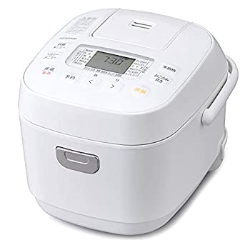 【中古】アイリスオーヤマ 炊飯器 3合 パソコン式 40ブランド名炊き分け役立つこと 極厚火釜 玄米 2020年模範例 白いこと RC-ME30-W