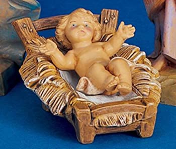 【中古】（人並み外れたに似つかわしい）Fontanini 2.75?\" Long Baby Jesus ReligiousクリスマスNativity Figurine (の構成要素5?\""寄せ合わせ)"