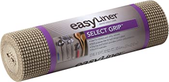 【中古】Duck Brand 736411 Select Grip Easy Liner Non-Adhesive Shelf Liner, 12-Inch x 10-Feet, Brownstone by Duck [並行輸入品]