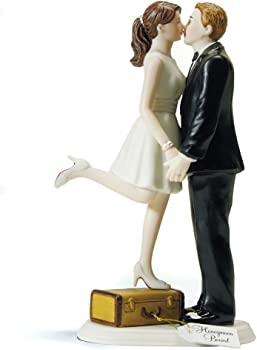 【中古】ウエディングケーキトッパー・ Kiss