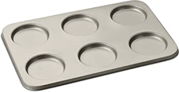【中古】Cuisinart amb-6mtp Chef 'sクラシックテフロン加工の耐熱皿6-cup muffin-topパン 6-Cup ベージュ AMB-6MTPCH|GoodLifeStore