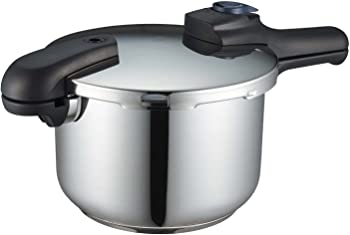 【中古】パール金属 圧力鍋 5.5L IH対応 3層底 切り替え式 レシピ付 クイックエコ H-5042 フラストレーション・フリー・パッケージ 発送｜GoodLifeStore