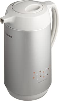 【中古】（非常に良い）象印マホービン(ZOJIRUSHI) ガラス魔法瓶 保温卓上ポット 1000ml メタリックグレー AG-KD10-HM