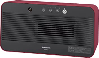 【中古】（人並み外れたに好いたらしい）パナソニック コンパクトセラミックファンヒーター ひと検知器付 赤いこと DS-FTS1201-R