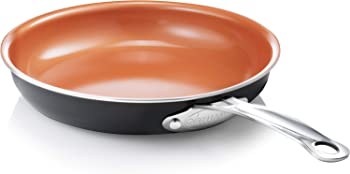【中古】（人並み外れたに似つかわしい）ゴッサム 鋼 9.5 in ダニエル 緑であること ノン突っ支い棒 チタン フライパン