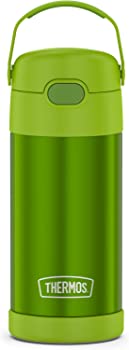【中古】Thermos Funtainer 12オンスボトル 12 oz グリーン 4750704