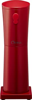 【中古】（非常に良い）ドウシシャ 大人の氷かき器 パールレッド DHIS-16RD