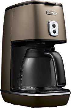 【中古】（非常に良い）デロンギ(DeLonghi) ?ディスティンタコレクション ドリップコーヒーメーカー アロマモード搭載 フューチャーブロンズ 6杯 ICMI011J-BZ