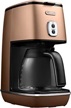 【中古】（非常に良い）デロンギ(DeLonghi) ディスティンタコレクション ドリップコーヒーメーカー アロマモード搭載 スタイルコッパー 6杯 ICMI011J-CP
