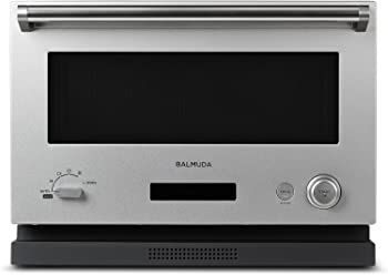 【中古】（非常に良い）バルミューダ オーブンレンジ フラット庫内 18L シルバー BALMUDA The Range K04A-SU
