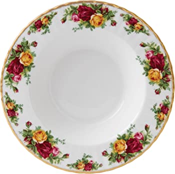 【中古】Royal Albert Old Country Roses Rim Soup Bowl by Royal Albert