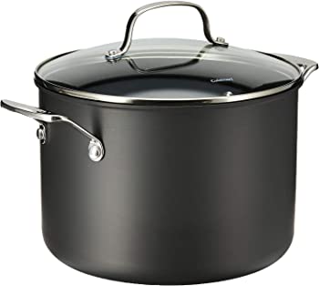 【中古】（非常に良い）Cuisinart 635-24?シェフズクラシック ノンスティック加工 8-Quart ブラック 666-24
