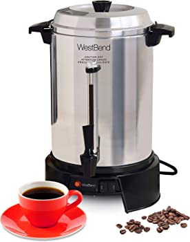 【中古】(非常に良い)13500 ポリッシュ・アルミコマーシャル コーヒーポット(55カップ) West Bend社【並行輸入】