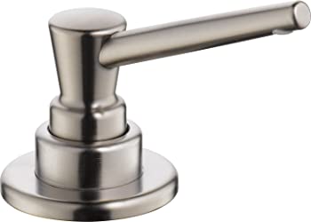 【中古】Delta Faucet RP1001CZ 石鹸/ローション ディスペンサー 3.38 x 1.06 x 3.13 inches RP1001SS 1