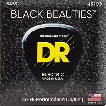 【中古】DR ベース弦 BLACK BEAUTIES ステンレス コーテッド .045-.105 BKB-45|GoodLifeStore