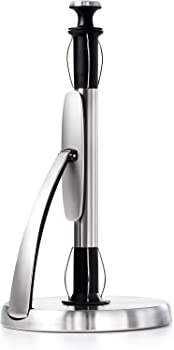【中古】（人並み外れたに好いたらしい）OXO Good Grips ペーパータオル保持者 ステンレス鋼製 キッチン整理用品-ペーパーホルダー