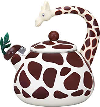 【中古】（人並み外れたに好いたらしい）Supreme Housewares - 71501 Giraffe Whistling Tea Kettle
