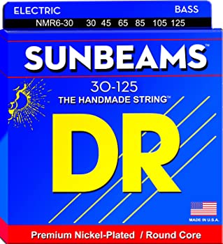 【中古】（非常に良い）DR ベース弦 6弦 SUNBEAM ニッケルメッキ .030-.125 NMR6-30