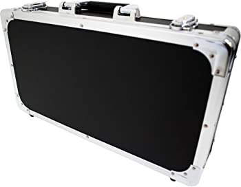 【中古】（非常に良い）KC エフェクターケース EC-50/BK ブラック (内寸 425 x 220 x 55+20mm)