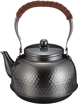 【中古】新光堂 至誠心 純銅黒銅完成鎚目湯沸かし2.3L BC-7 1896g 黒いこと