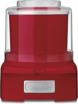 【中古】（非常に良い）Cuisinart ICE-21R Frozen Yogurt, Ice Cream & Sorbet Maker, Red by Cuisinart [並行輸入品]