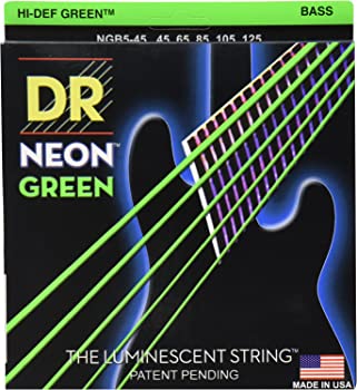 【中古】(未使用品)DR-NGB545/Medium 5 String/NEON GREEN/エレキベース弦｜GoodLifeStore