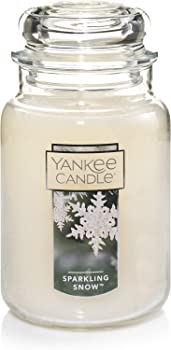 【中古】（非常に良い）Yankee Candle Lサイズ 2芯タンブラーキャンドル カスケードスノーベリー Large Jar レッド 1144158Z