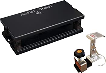 【中古】（非常に良い）アシスト3点セット「アシストペダル/ハイツール(HS-Vセット)/アシストスツール黒(ASS-V-BK)」