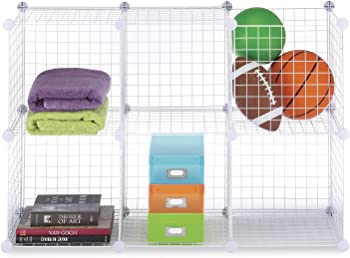 【中古】Wire Storage Cubes Set 6 White|GoodLifeStore