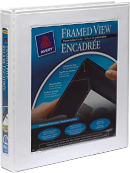 【中古】Framed View Binder With One Touch Locking EZD Rings, 1\