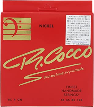 【中古】（非常に良い）R.Cocco リチャードココ ベース弦 RC4G N (ニッケル .045-.105) 7,792円