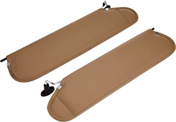 【中古】Rugged Ridge 13313.37 Camel Sunvisor Set For 97-02 Jeep Wrangler TJ, Camel 30,896円