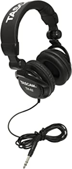 【中古】（非常に良い）タスカム TASCAM TH-02 密閉型ステレオモニターヘッドホン ブラック 180 (W) × 240 (H) × 90 (D) mm