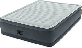 【中古】（非常に良い）INTEXエアベッド　プレミアムコンフォート 快眠ベッド Elevated PremiumComfort with Dura-Beam Technology　3分で組立完了、お好みの硬さに調整