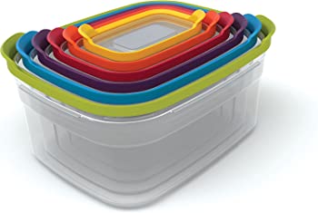 【中古】Joseph Joseph 81009 Nest Storage Resuable Plastic Food Storage Containers Set, 12-Piece, Multicolor by Joseph Joseph [並行輸入品]