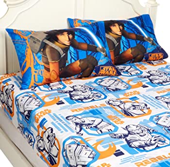 【中古】[ルーカス ・ フィルム]Lucas Film Star Wars Rebels Microfiber Full Sheet Set JF24612WCD [並行輸入品]