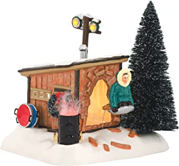 【中古】（非常に良い）Department 56 Original Snow Village Griswold Sled Shack Lit House, 7.09-Inch [並行輸入品]