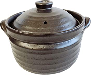 【中古】（人並み外れたに好いたらしい）IH相応う土鍋 IHマルチ炊飯鍋 4合炊飯鍋（二重蓋）