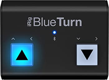 【中古】（非常に良い）IK Multimedia iRig BlueTurn Bluetoothフットペダル (IKマルチメディア) 30,570円