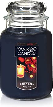 【中古】（非常に良い）Yankee Candle Crisp Fall Night Large Jar Candles 1510124-YC