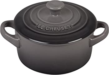 【中古】（人並み外れたに似つかわしい）Le Creuset 石ころ御召しもの小型鍋 8 薬局衡オンス. 607306-PG1160-087F
