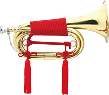 【中古】MAXTONE 信号ラッパ 3つ巻き ゴールドラッカー仕上げ 台湾製 TB-3L