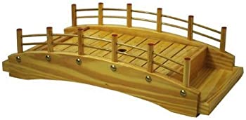 【中古】THY COLLECTIBLES 木製日本の刺身寿司ブリッジプレートサービングトレイ 18インチ