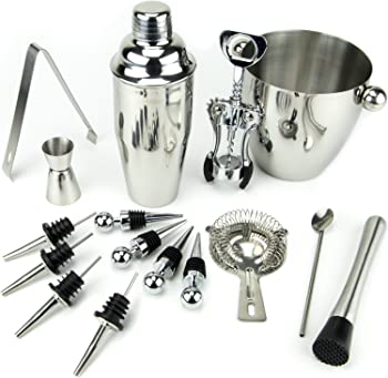 【中古】（非常に良い）16 Piece Bar Set - Premium Stainless-Steel Bartender Cocktail and Martini Drink Shaker Kit by Cocktailor 22,096円