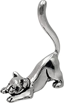 【中古】Catストレッチリングホルダー(ピューター)ヨガポーズ