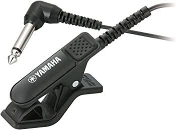 【中古】ヤマハ YAMAHA チューナー用マイクロフォン TM-30BK 楽器にマイク部を装着させることにより振動を直接チューナーに送る脱着容易なクリップタイプ